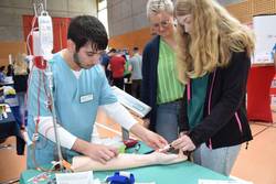 Impressionen der 18. Messe "Berufe aktuell" in Neustadt an der Orla