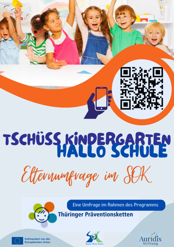 Poster Elternbefragung © LRA SOK poster elternumfrage th. pr ventionsketten sok