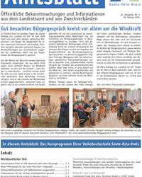 Titelseite Amtsblatt Februar 2025