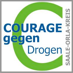 Courage gegen Drogen im Saale-Orla-Kreis - Logo