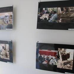 Ausstellung Flucht und Migration der Volkshochschule Saale-Orla-Kreis