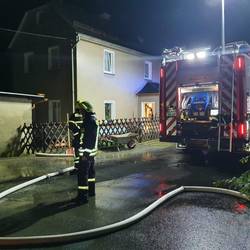 Fotos von Unwetter/Starkregen im Bereich Hirschberg am 13. Juli 2021