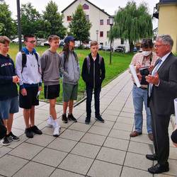 Impressionen von der Ausstellungseröffnung Girls Day - Boys Day mit Schülern der Montessori-Schule Bad Lobenstein
