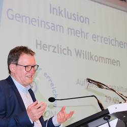 Impressionen von der Auftaktveranstaltung "Inklusion - gemeinsam mehr erreichen" im Saale-Orla-Kreis