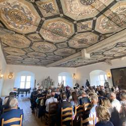 Impressionen vom Jahresempfang des Landrates Thomas Fügmann auf Schloss Burgk mit Ehrung von Ehrenamtlichen
