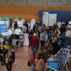 Impressionen der 18. Messe "Berufe aktuell" in Neustadt an der Orla