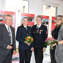 Eröffnung der Ausstellung Frauen in der Feuerwehr - Feuerwehr-Frauen in Thüringen