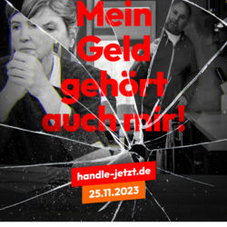 Finanzielle Gewalt bedeutet die ungleiche Verfügungsmacht über finanzielle Mittel und das Ausnutzen von ökonomischer Überlegenheit, wie zum Beispiel finanzielle Abhängigkeit herstellen oder aufrechterhalten, ungenügende Geldmittel für den Unterhalt bereitstellen, Geld oder Wertsachen wegnehmen oder Wertsachen verkaufen, Arbeit oder Ausbildung verbieten oder verhindern, ein eigenes Konto verbieten, den Zugriff auf ein gemeinsames Konto unterbinden, die Arbeitskraft ausnutzen, zu Krediten „überreden“. Auch aus ökonomischer Abhängigkeit gibt es Auswege. Anlaufstellen sind zu finden unter www.handle-jetzt.de