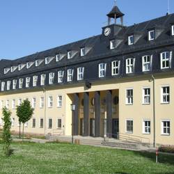 Eine Ansicht des Landratsamtes Saale-Orla-Kreis in Schleiz.