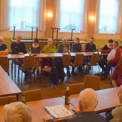 Gut besucht war das Bürgergespräch im Kulturhaus von Mittelpöllnitz.