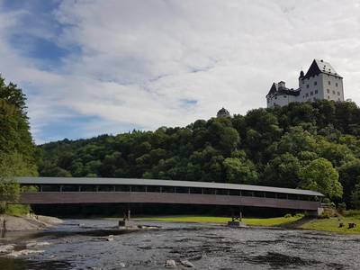 Hier kann man Sagen aus unserer Saale-Region als Hörspiele erleben. ©Jörg Burgkhardt