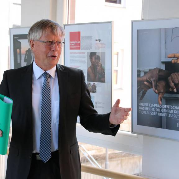 Ausstellung Menschen und Rechte sind unteilbar