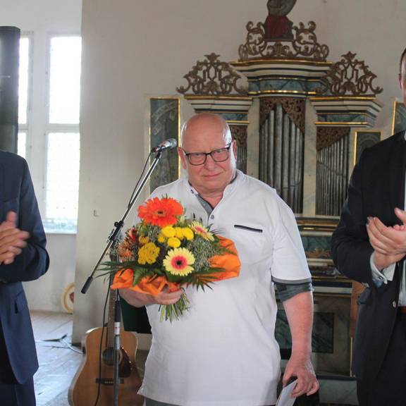 Impressionen vom Jahresempfang des Landrates Thomas Fügmann auf Schloss Burgk mit Ehrung von Ehrenamtlichen