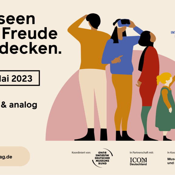 Die Werbegrafik für den Deutschen Museumstag 2023