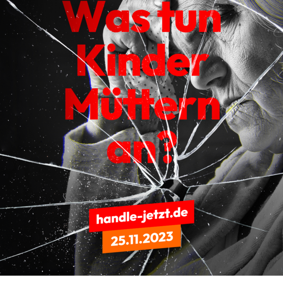 Auch erwachsene Kinder wenden verbale, psychische oder physische Gewalt gegen die eigenen Eltern an. Nach Recherchen der Gleichstellungsbeauftragten lassen sich kaum verlässliche Statistiken finden, daher beziehen sich Angaben auf Gespräche mit Fachleuten und aus Fachforen. Wie bei anderen Gewaltformen auch, verschweigen Eltern oft die von Kindern an ihnen ausgeübte Gewalt aus Scham und aus Angst vor weiterer Gewalt durch die eigenen Kinder. Das Gewaltspektrum umfasst beispielsweise physische Gewalt, Drohen, Beschimpfen, Erpressen, Beklauen und Körperverletzung. Es wird davon ausgegangen, dass mehrheitlich die Gewalt der Kinder die Mütter trifft - am häufigsten alleinerziehende Mütter. Eltern suchen die Schuld für die Gewaltausübung der eigenen Kinder oft bei sich und suchen sich selten Hilfe. Handle jetzt! Eltern finden Hilfsangebote bei www.handle-jetzt.de