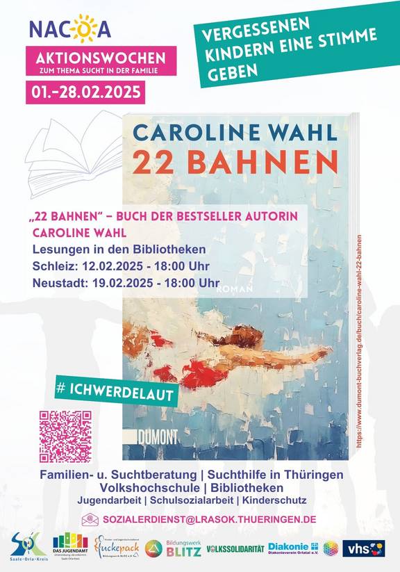Buchlesung  22 Bahnen